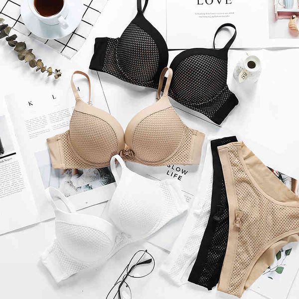 balaloum new arrivals women push up bra briefs sets female brassiere underwear seamless panties lingerie set, Red;black
balaloum new arrivals women push up bra briefs sets female brassiere underwear seamless panties lingerie set, Red;black