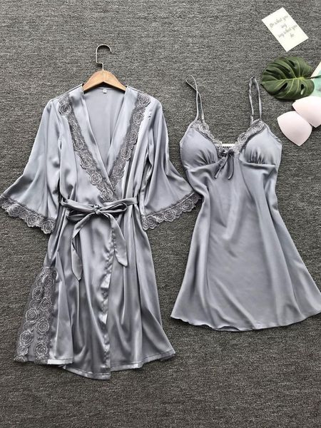 women sleepwear womens pajama sets lace lingerie pajamas robe set underwear nightdress ladies home clothes, Black;red
women sleepwear womens pajama sets lace lingerie pajamas robe set underwear nightdress ladies home clothes, Black;red