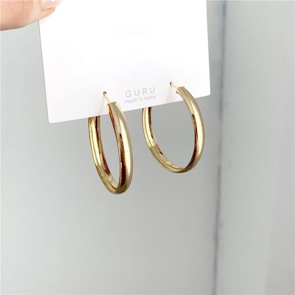 dangle & chandelier south korea 2021 fashion earrings exaggerated big ear ring women cool web celebrity temperament personality oval circle, Silver
dangle & chandelier south korea 2021 fashion earrings exaggerated big ear ring women cool web celebrity temperament personality oval circle, Silver