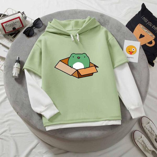women's hoodies & sweatshirts frog print funny women hooded harajuku hip hop oversized hoodie sweatshirt womens korean streetwear kawai, Black
women's hoodies & sweatshirts frog print funny women hooded harajuku hip hop oversized hoodie sweatshirt womens korean streetwear kawai, Black