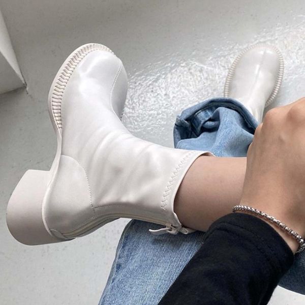 boots ribetrini ins ladies black white platform zipper ankle shoes women chunky stylish spring autumn
boots ribetrini ins ladies black white platform zipper ankle shoes women chunky stylish spring autumn