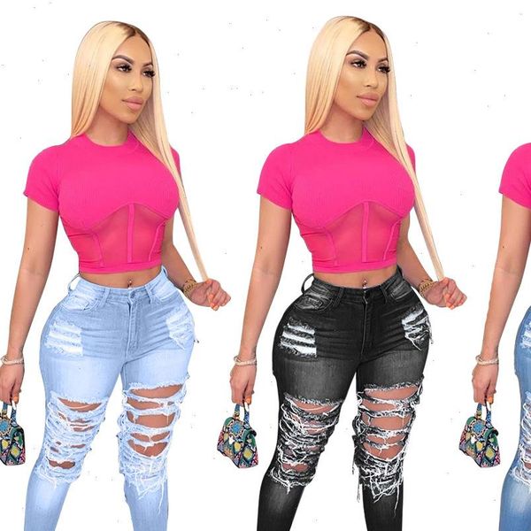 summer women jeans denim pants retro solid hole ripped flare trousers street skinny high waist lady, Blue
summer women jeans denim pants retro solid hole ripped flare trousers street skinny high waist lady, Blue