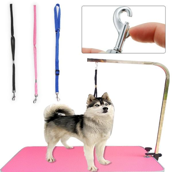 dog collars & leashes leash adjustable pet grooming loop tough resistant-pulling harness rope puppy table noose lock clip
dog collars & leashes leash adjustable pet grooming loop tough resistant-pulling harness rope puppy table noose lock clip