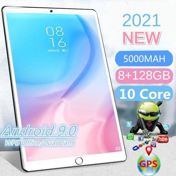 tablet pc 2022 10.1 inch 8g+128g 1280*800 5000mah 10 core 4g wifi android 9.0 tablet-pc metal back for gifts
tablet pc 2022 10.1 inch 8g+128g 1280*800 5000mah 10 core 4g wifi android 9.0 tablet-pc metal back for gifts