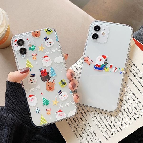 clear christmas xmas phone cases santa claus transparent soft tpu shell for iphone 13 pro max 12 11 xr x xs 7 8 plus silicone elk deer cover
clear christmas xmas phone cases santa claus transparent soft tpu shell for iphone 13 pro max 12 11 xr x xs 7 8 plus silicone elk deer cover