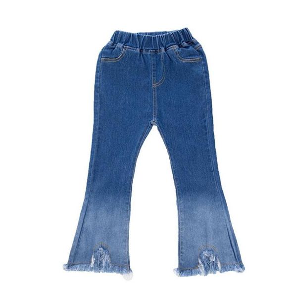 fashion fall big girls jeans pants long gradient tassel denim bell-bottomed for 3-12yrs children girl clothes, Blue
fashion fall big girls jeans pants long gradient tassel denim bell-bottomed for 3-12yrs children girl clothes, Blue