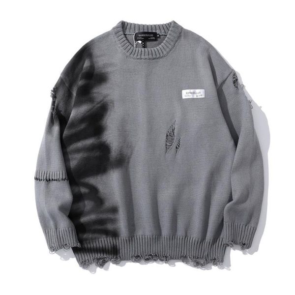men's sweaters eukaaru graffiti print vintage sweater fashion ripped woman oversize street trend loose pullover man clothes, White;black
men's sweaters eukaaru graffiti print vintage sweater fashion ripped woman oversize street trend loose pullover man clothes, White;black
