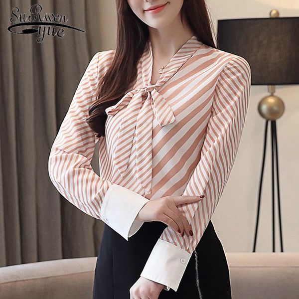 women's blouses & shirts women womens and long-sleeved striped printed chiffon casual shirt 2426 50, White
women's blouses & shirts women womens and long-sleeved striped printed chiffon casual shirt 2426 50, White