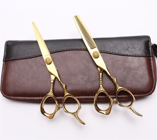 hair scissors 5.5in. 16cm 440c gold professional barber cutting shears thinning beauty tools set of tool
hair scissors 5.5in. 16cm 440c gold professional barber cutting shears thinning beauty tools set of tool