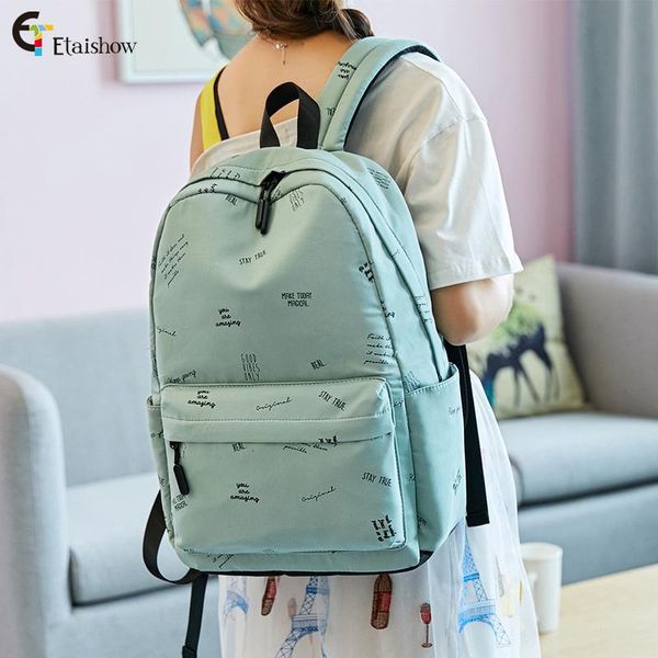 backpack waterproof nylon women female large capacity high schoolbag korean vintage girl shoulder bags travel bag
backpack waterproof nylon women female large capacity high schoolbag korean vintage girl shoulder bags travel bag