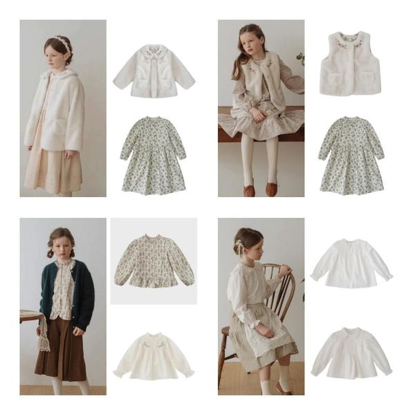 clothing sets 2021 winter lou ins retro children's dress suit girls cute vest warm jacket blouse, White
clothing sets 2021 winter lou ins retro children's dress suit girls cute vest warm jacket blouse, White