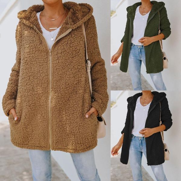 women's hoodies & sweatshirts 2021 autumn winter hooded sweatshirt zipper plush fleece patchwork harajuku long sleeve women coat with h, Black
women's hoodies & sweatshirts 2021 autumn winter hooded sweatshirt zipper plush fleece patchwork harajuku long sleeve women coat with h, Black