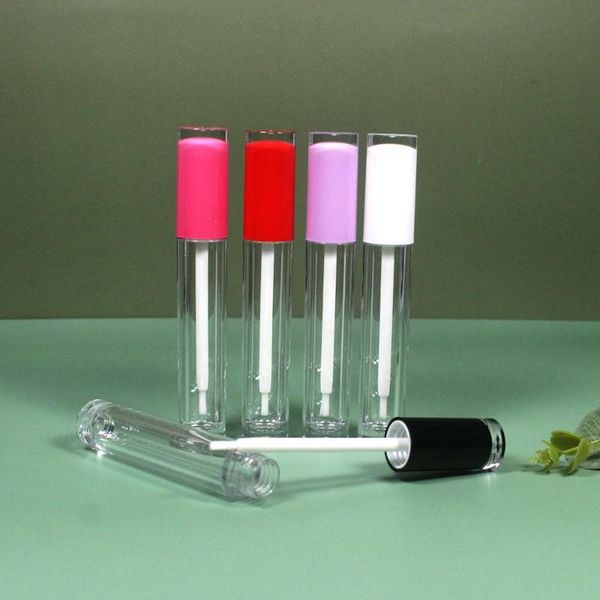 storage bottles & jars 5ml plastic clear thick wall lip gloss tube cosmetic red black cover with nylon brush lipgloss packaging container
storage bottles & jars 5ml plastic clear thick wall lip gloss tube cosmetic red black cover with nylon brush lipgloss packaging container