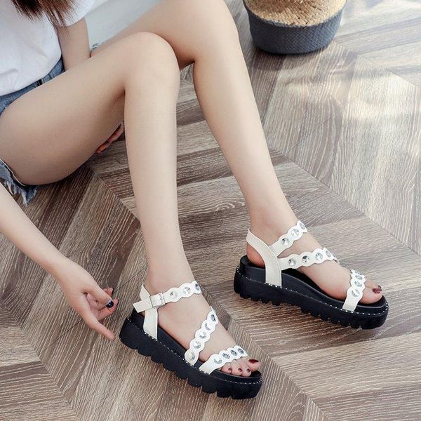 fashion pu basic gladiator sandals women flat rome buckle casual thick soled summer shoes, Black
fashion pu basic gladiator sandals women flat rome buckle casual thick soled summer shoes, Black
