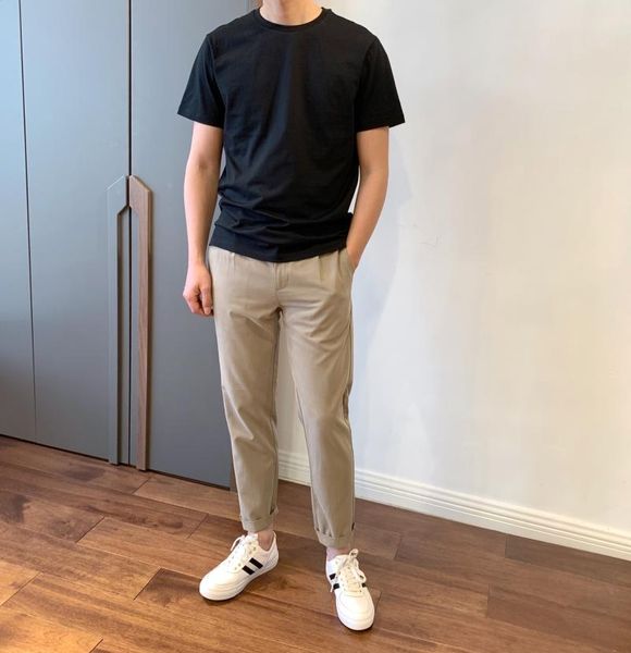 sewow spring and summer men's welfare channel niuhuoke tencel seaweed fiber casual straight pants suit, Black
sewow spring and summer men's welfare channel niuhuoke tencel seaweed fiber casual straight pants suit, Black