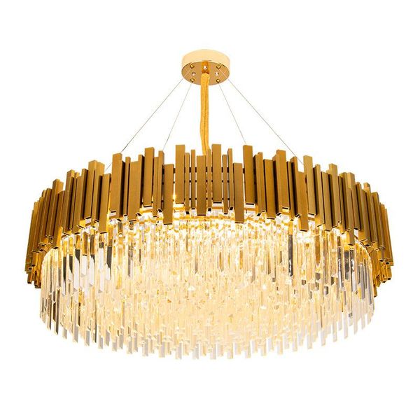 postmodern stainless steel crystal chrome golden chandelier lighting lustre suspension luminaire lampen for foyer chandeliers
postmodern stainless steel crystal chrome golden chandelier lighting lustre suspension luminaire lampen for foyer chandeliers