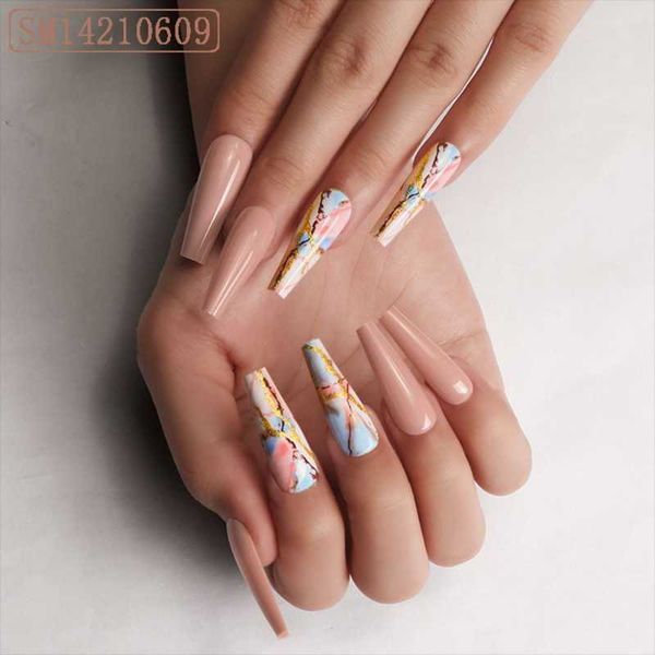 false nails 24pcs/box detachable long ballerina 6 colors diy wearable coffin full cover artificial gel french stiletto nail tips, Red;gold
false nails 24pcs/box detachable long ballerina 6 colors diy wearable coffin full cover artificial gel french stiletto nail tips, Red;gold