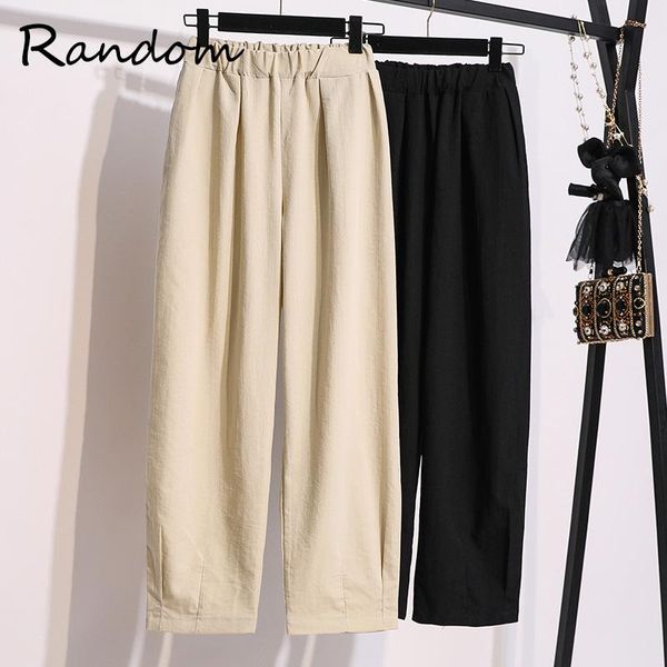 women's pants & capris high waist cotton and line wide 2021 summer korean version slim ladies solid black loose plus size 5xltrousers, Black;white
women's pants & capris high waist cotton and line wide 2021 summer korean version slim ladies solid black loose plus size 5xltrousers, Black;white