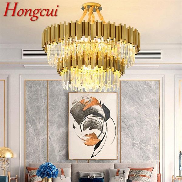 chandeliers hongcui gold chandelier crystal pendant lamp postmodern led light fixture for home living dining room
chandeliers hongcui gold chandelier crystal pendant lamp postmodern led light fixture for home living dining room