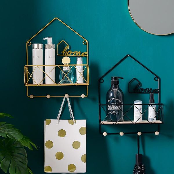 hooks & rails wall mounted storage rack gold nordic multipurpose key coat hanging organizer shelf living room bathroom kitchen decorative
hooks & rails wall mounted storage rack gold nordic multipurpose key coat hanging organizer shelf living room bathroom kitchen decorative