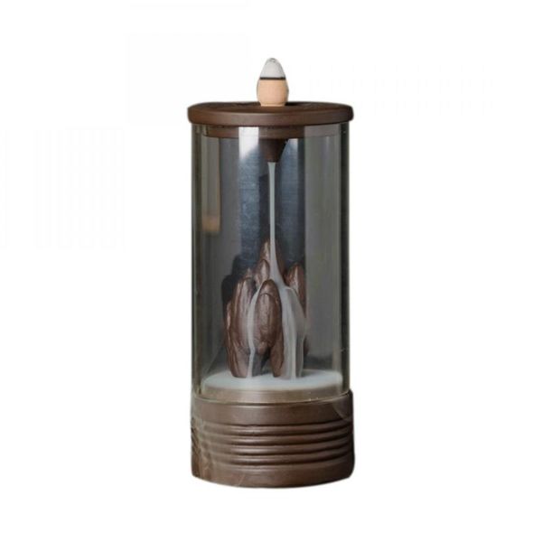 fragrance lamps ceramic backflow incense burner hourglass smoke waterfall holder decorative buddha crafts creative home decor
fragrance lamps ceramic backflow incense burner hourglass smoke waterfall holder decorative buddha crafts creative home decor