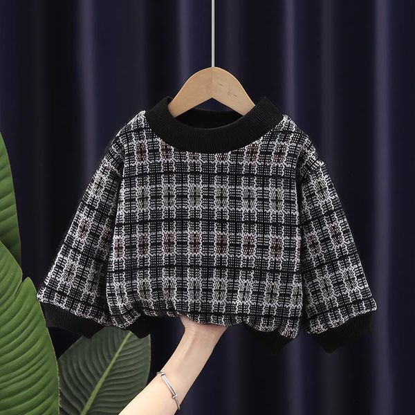 pullover 2021 spring autumn baby boys sweaters children plaid outdoor thicken warm plush infant kids clothing 1-4 years old, Blue
pullover 2021 spring autumn baby boys sweaters children plaid outdoor thicken warm plush infant kids clothing 1-4 years old, Blue