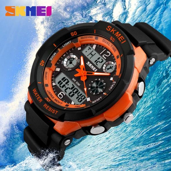 men quartz watches digital military analog led electronic sports wristwatches man clock relogio masculino, Slivery;brown
men quartz watches digital military analog led electronic sports wristwatches man clock relogio masculino, Slivery;brown