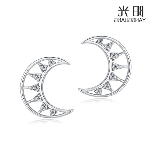 s925 silver personality micro diamond hollowed out moon earrings female japan and south korea ins cool style earrings, Golden
s925 silver personality micro diamond hollowed out moon earrings female japan and south korea ins cool style earrings, Golden