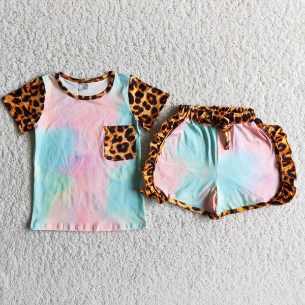 clothing sets wholesale children wear leopard print tie-dye pocket baby girl summer clothes set boutique personality 2-piece, White
clothing sets wholesale children wear leopard print tie-dye pocket baby girl summer clothes set boutique personality 2-piece, White