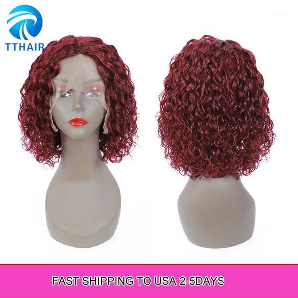 150%curly human hair lace wigs for black women water wave brazilain remy l part natural ombre1, Black;brown
150%curly human hair lace wigs for black women water wave brazilain remy l part natural ombre1, Black;brown