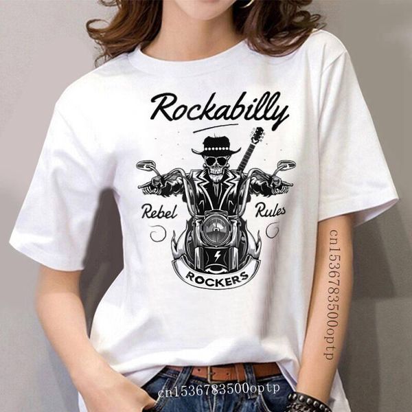 women's t-shirt 1950s rockabilly skull bikers motorcycle vintage summer 2021 fashion cotton tees skate t shirts, White
women's t-shirt 1950s rockabilly skull bikers motorcycle vintage summer 2021 fashion cotton tees skate t shirts, White