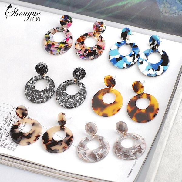korean style fashion female leopard earrings simple round acetate material geometric tortoiseshell drop pendientes dangle & chandelier, Silver
korean style fashion female leopard earrings simple round acetate material geometric tortoiseshell drop pendientes dangle & chandelier, Silver