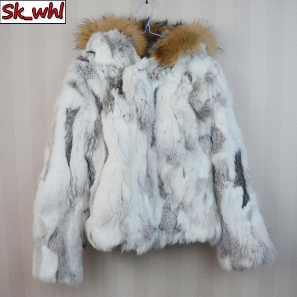 women's fur & faux 2021 real women coat with hood raccoon high waist fashion slim natural color jacket coats, Black
women's fur & faux 2021 real women coat with hood raccoon high waist fashion slim natural color jacket coats, Black