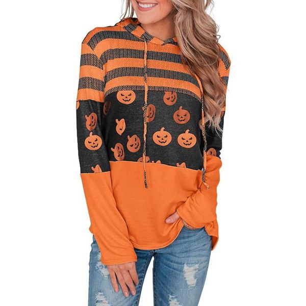 women's sweaters autumn women christmas halloween sweater fashion long sleeve pumpkin/elk print striped hoodie daily wear, White;black
women's sweaters autumn women christmas halloween sweater fashion long sleeve pumpkin/elk print striped hoodie daily wear, White;black