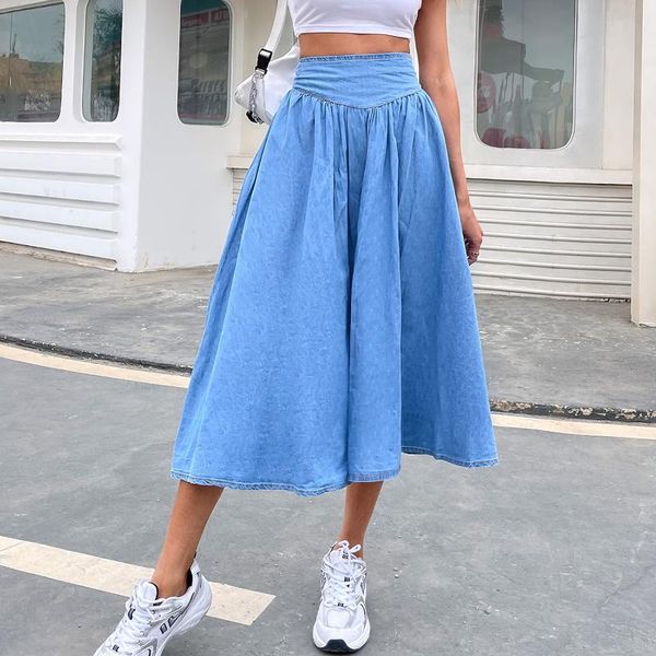skirts high waist denim skirt 2021 summer zipper retro fashion temperament daily wearing long, Black
skirts high waist denim skirt 2021 summer zipper retro fashion temperament daily wearing long, Black