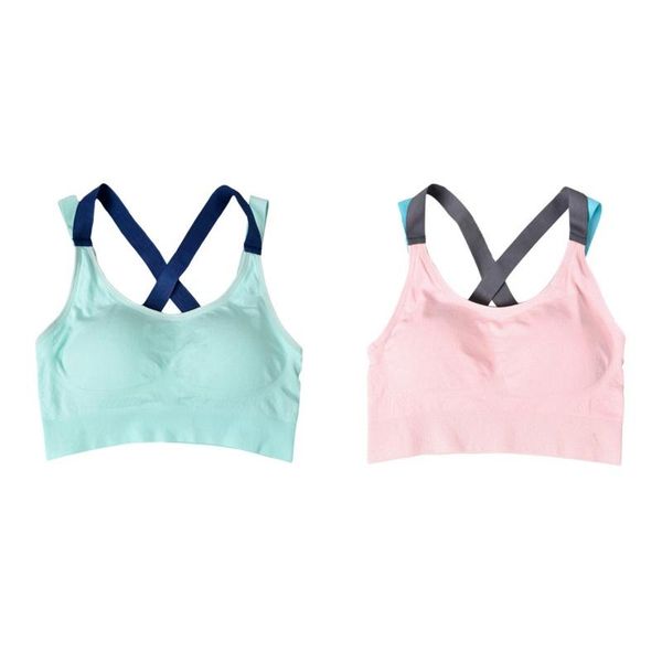 gym clothing women sport bra professional quick dry padded shockproof fitness cross strap back seamless running yoga brassiere, White;black
gym clothing women sport bra professional quick dry padded shockproof fitness cross strap back seamless running yoga brassiere, White;black