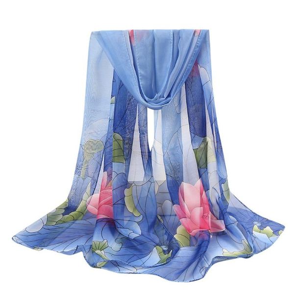scarves 160*50cm women's scarf fashion flower print 2021 long soft shawls and wraps silk shawl hair scarfs foulard femme, Blue;gray
scarves 160*50cm women's scarf fashion flower print 2021 long soft shawls and wraps silk shawl hair scarfs foulard femme, Blue;gray