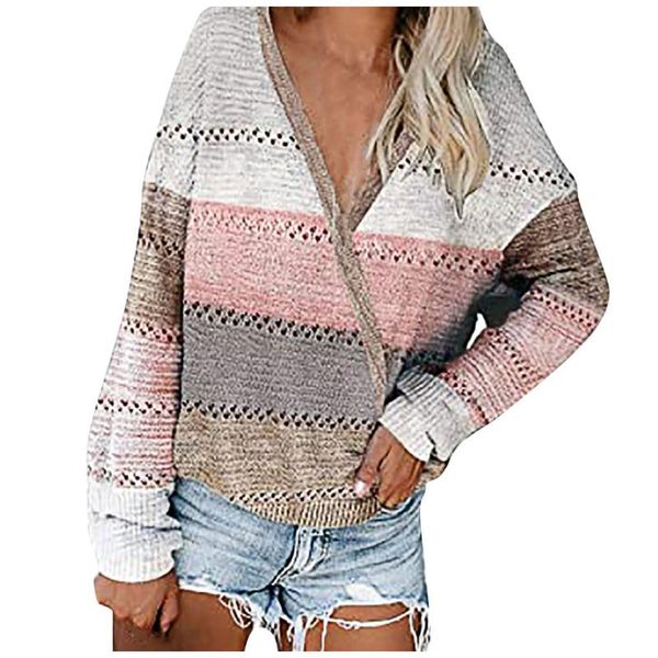 womens fashion casual patchwork v-neck long sleeves sweater blouse loose winter clothes women mujer suéteres women's sweaters, White;black
womens fashion casual patchwork v-neck long sleeves sweater blouse loose winter clothes women mujer suéteres women's sweaters, White;black