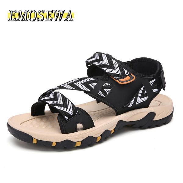 sandals emosewa men's summer lightweight non-slip wear shoes outdoor beach men casual big size 39-47, Black
sandals emosewa men's summer lightweight non-slip wear shoes outdoor beach men casual big size 39-47, Black