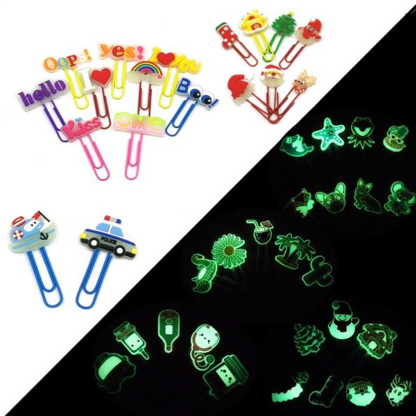 bookmark 1pcs rainbow bookmarks vehicle glowing in the dark paper clips luminous page holder for teacher student stationery xmas gift
bookmark 1pcs rainbow bookmarks vehicle glowing in the dark paper clips luminous page holder for teacher student stationery xmas gift