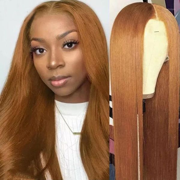 #27 colored honey blonde human hair wig 180 density straight brazilian pre plucked t part lace wigs for women1, Black;brown
#27 colored honey blonde human hair wig 180 density straight brazilian pre plucked t part lace wigs for women1, Black;brown