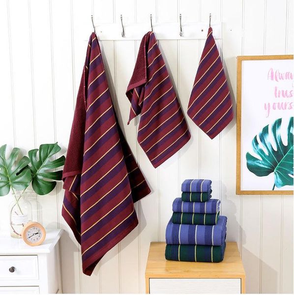 towel 3pcs 100% cotton set gauze bath face hand towels navy blue stripe bathroom for adults
towel 3pcs 100% cotton set gauze bath face hand towels navy blue stripe bathroom for adults