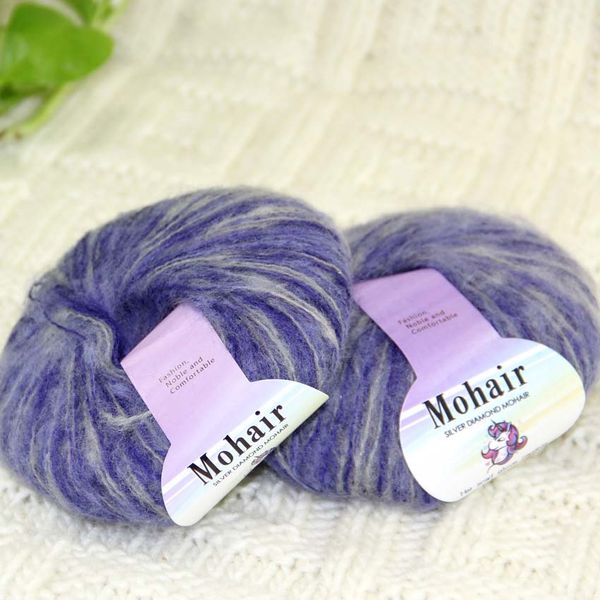 sale 2ballsx25g luxury soft mohair yarn crochet mastic wrap shawl hand knitting 291-47-2 blue gray multi, Black;white
sale 2ballsx25g luxury soft mohair yarn crochet mastic wrap shawl hand knitting 291-47-2 blue gray multi, Black;white