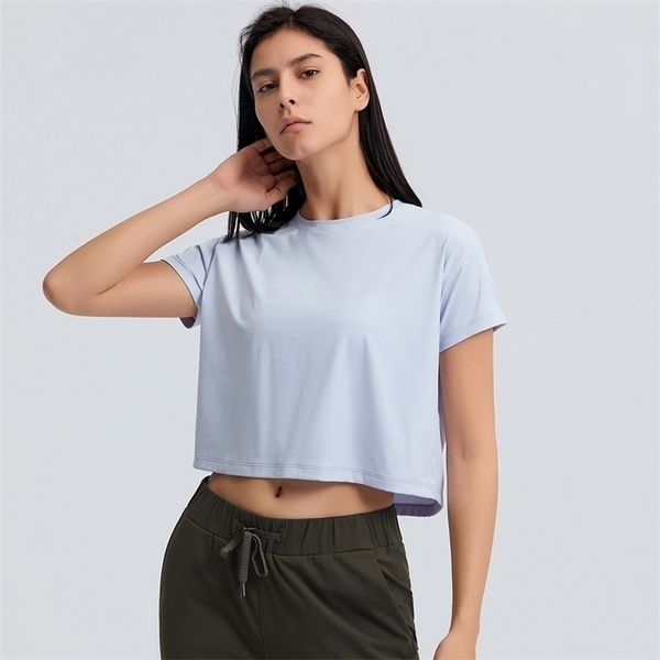 everyday loose fit gym yoga sport crop t-shirt women naked feel buttery soft workout training fitness crop tee 210408, White
everyday loose fit gym yoga sport crop t-shirt women naked feel buttery soft workout training fitness crop tee 210408, White