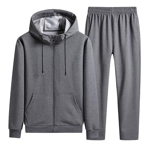 men's tracksuits mens track suit sport sportswear fitness sweatshirt pants sets pure color comfty sports tracksuit, Gray
men's tracksuits mens track suit sport sportswear fitness sweatshirt pants sets pure color comfty sports tracksuit, Gray