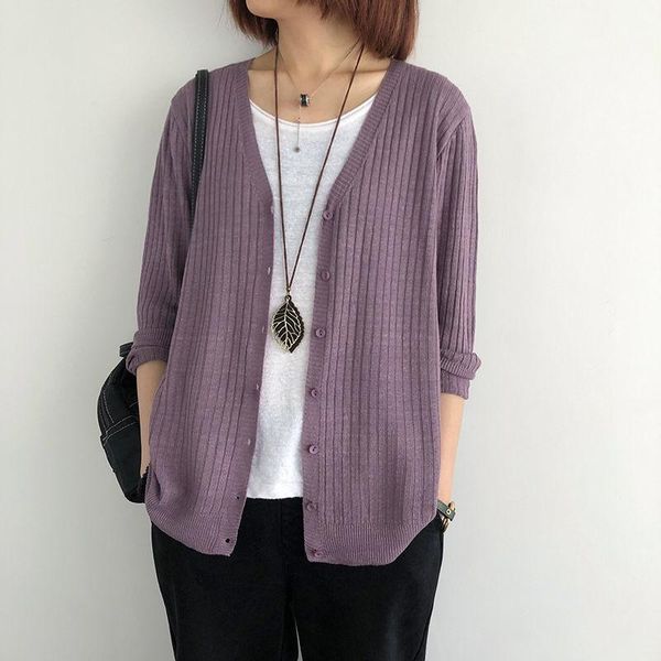 summer knitted cardigan for women with thin loose large size air conditioning sweater autumn long sleeve sunscreen women's knits & tees, White
summer knitted cardigan for women with thin loose large size air conditioning sweater autumn long sleeve sunscreen women's knits & tees, White