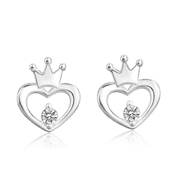 stud luxury female crown heart-shaped earrings charming wedding engagement silver color exquisite jewelry gift, Golden;silver
stud luxury female crown heart-shaped earrings charming wedding engagement silver color exquisite jewelry gift, Golden;silver