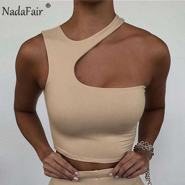 nadafair cut out crop off shoulder solid 2021 skinny sport short women tank irregular summer tube y0622, White
nadafair cut out crop off shoulder solid 2021 skinny sport short women tank irregular summer tube y0622, White