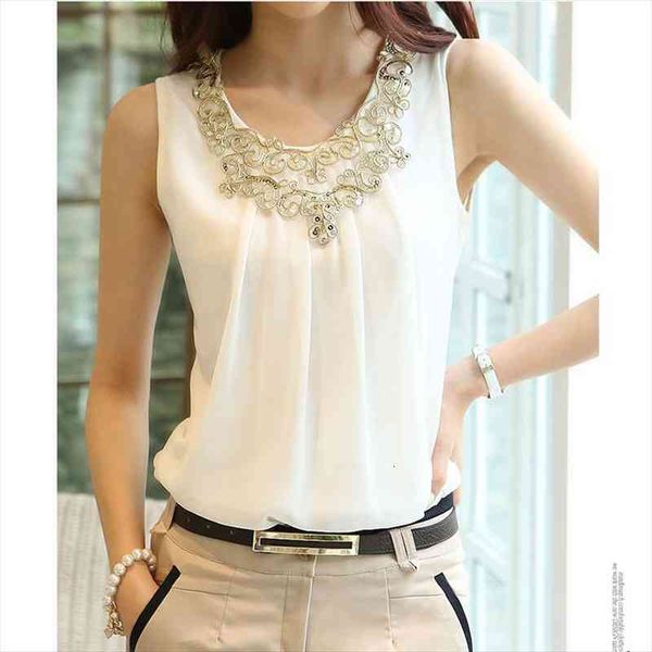 blusas mujer de moda blouse femme summer chiffon shirt white sleeveless women blouses blusas femininas plus size 4xl
blusas mujer de moda blouse femme summer chiffon shirt white sleeveless women blouses blusas femininas plus size 4xl