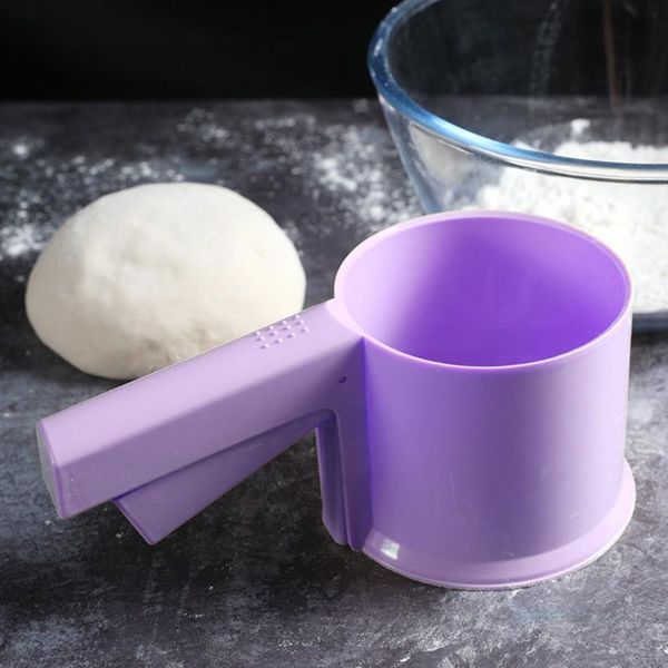 colanders & strainers 1 pc plastic sieve cup powder flour mesh baking tools for cakes decorating pastry bakeware
colanders & strainers 1 pc plastic sieve cup powder flour mesh baking tools for cakes decorating pastry bakeware